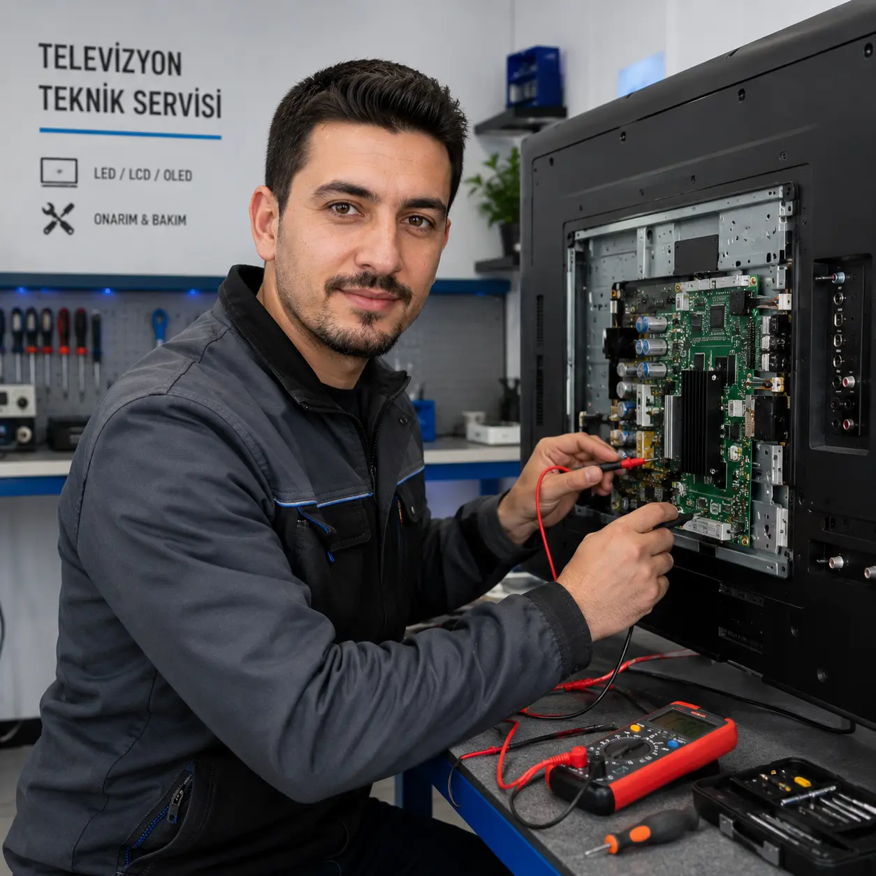 İzmir Grundig televizyon tamiri ustası Orhan Usta — Balçova ve Bornova elektronik ve görüntü uzmanı